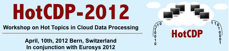 HotCDP12 Hot Topics on Cloud Data Processing (Bern, Switzerland)